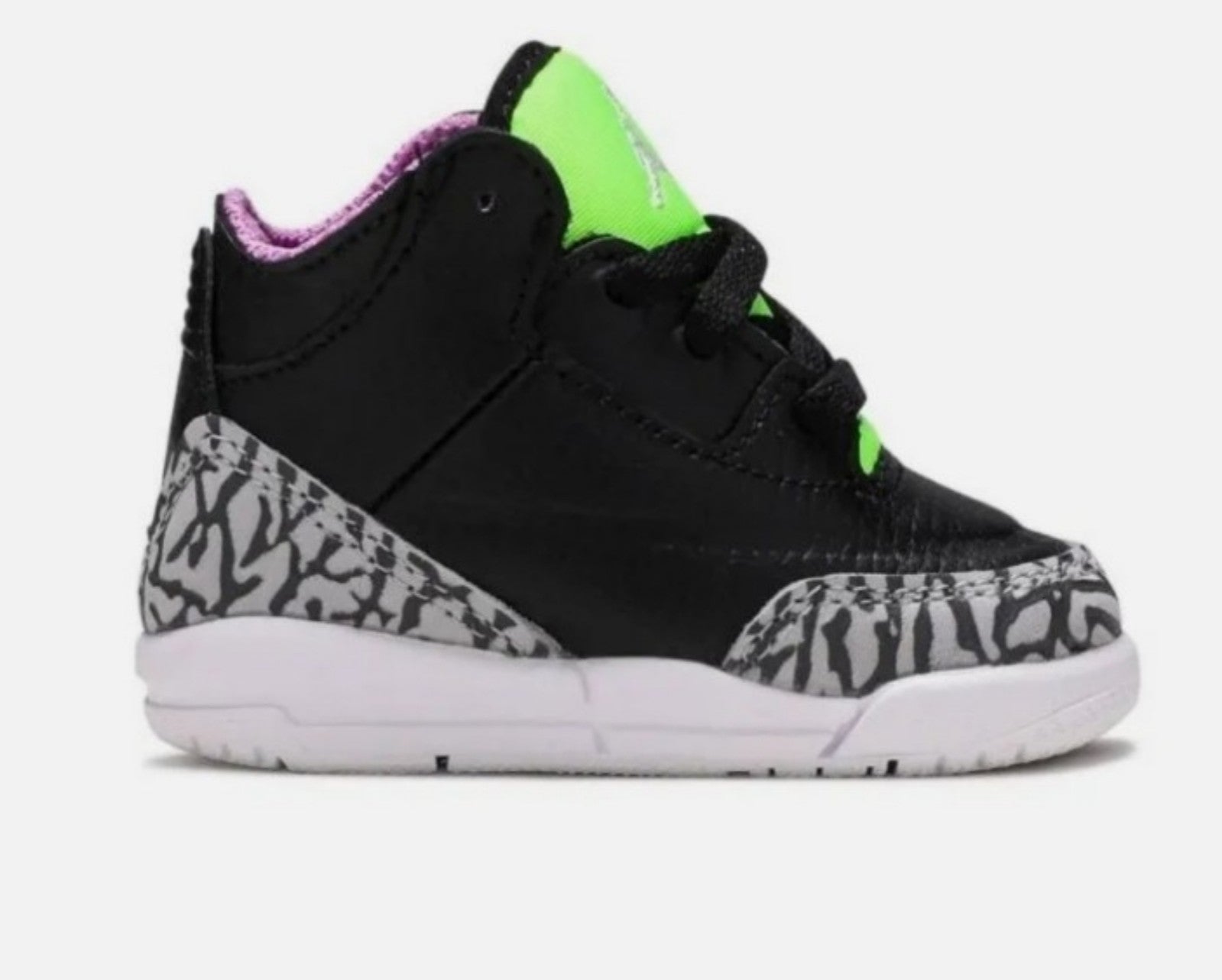 Jordan 3 Retro Electric Green (TD) Shoes