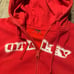 Vintage Oakley red zip up hoodie sweatshirt size large