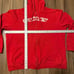 Vintage Oakley red zip up hoodie sweatshirt size large