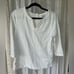 Chico's Women's Pullover Split Neck Half Sleeve Essential Classic Blouse Top 1