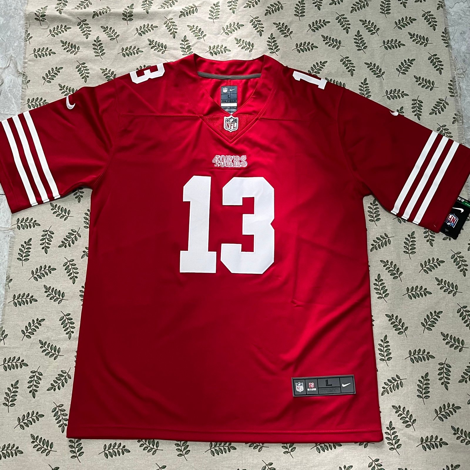 NFL San Francisco 49ers Brock Purdy #13 Nike Jersey Red