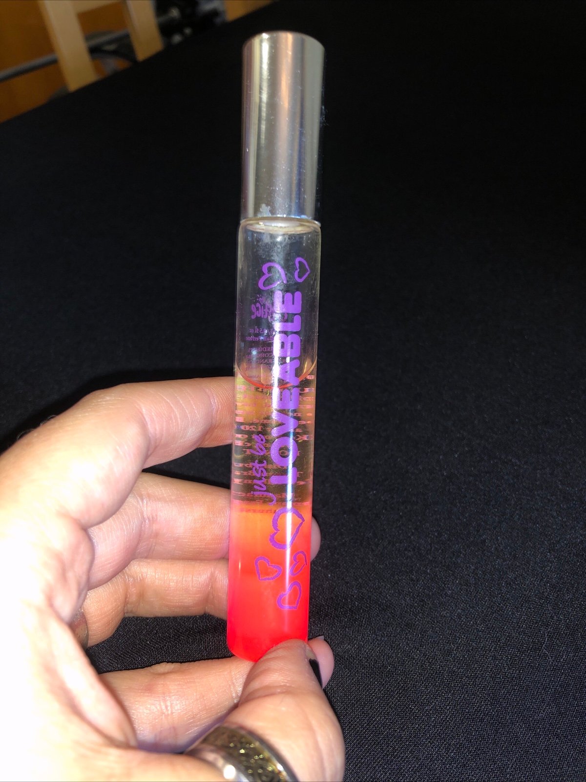 Justice Just Be Loveable Rollerball Perfume Roll-On RARE Fragrance