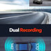 4K Dual Dash Cam Built-in WiFi GPS Front 4K/2.5K and Rear