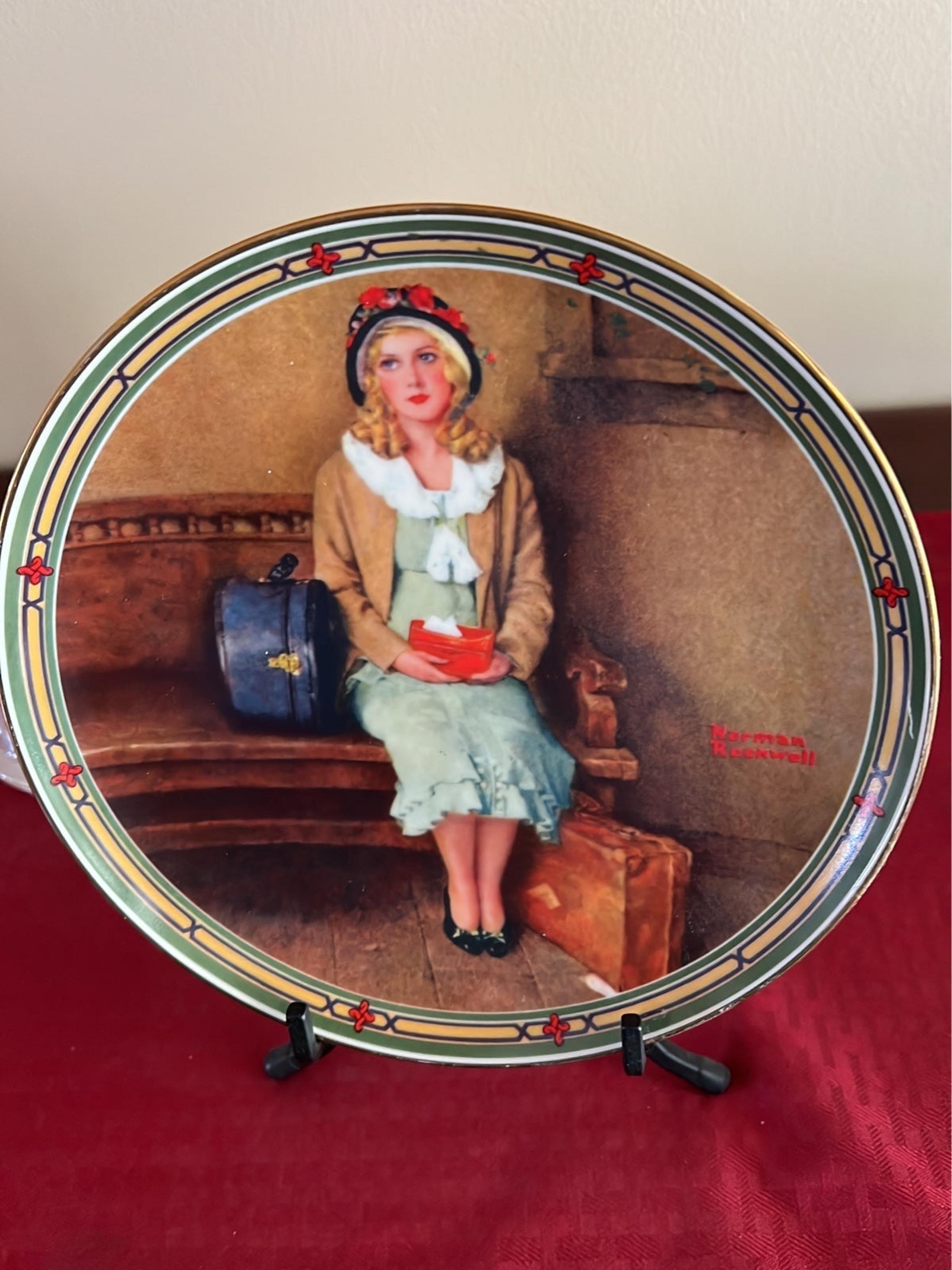 Norman Rockwell plate