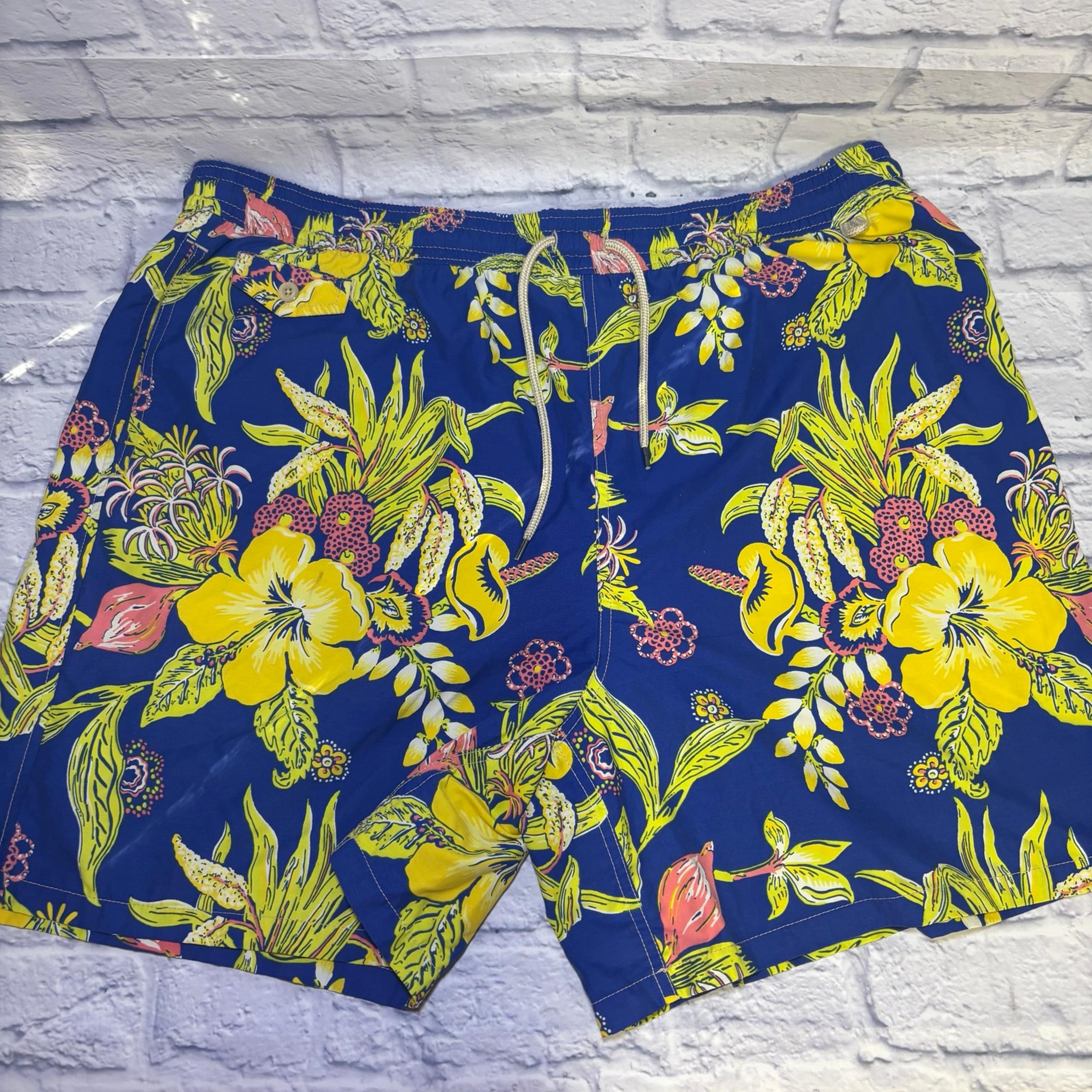Polo Ralph Lauren men's 5" swim surf beach trunks shorts sz 2XL Resort Wear