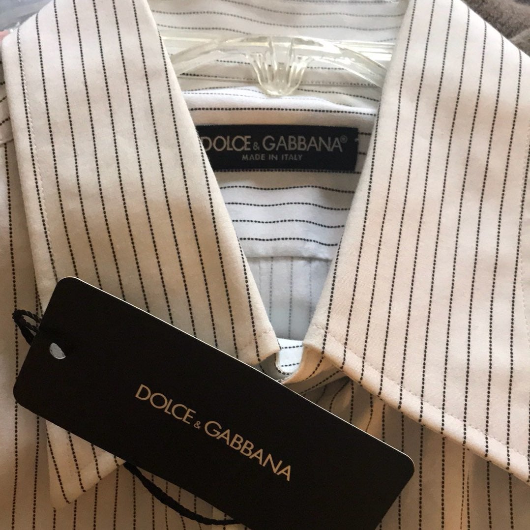 New Dolce & Gabbana Dress Shirt
