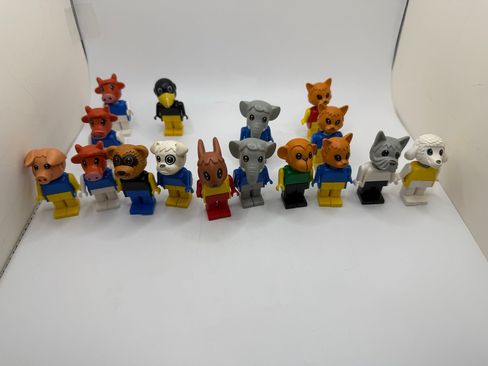 18 Vintage Lego Fabuland Animals