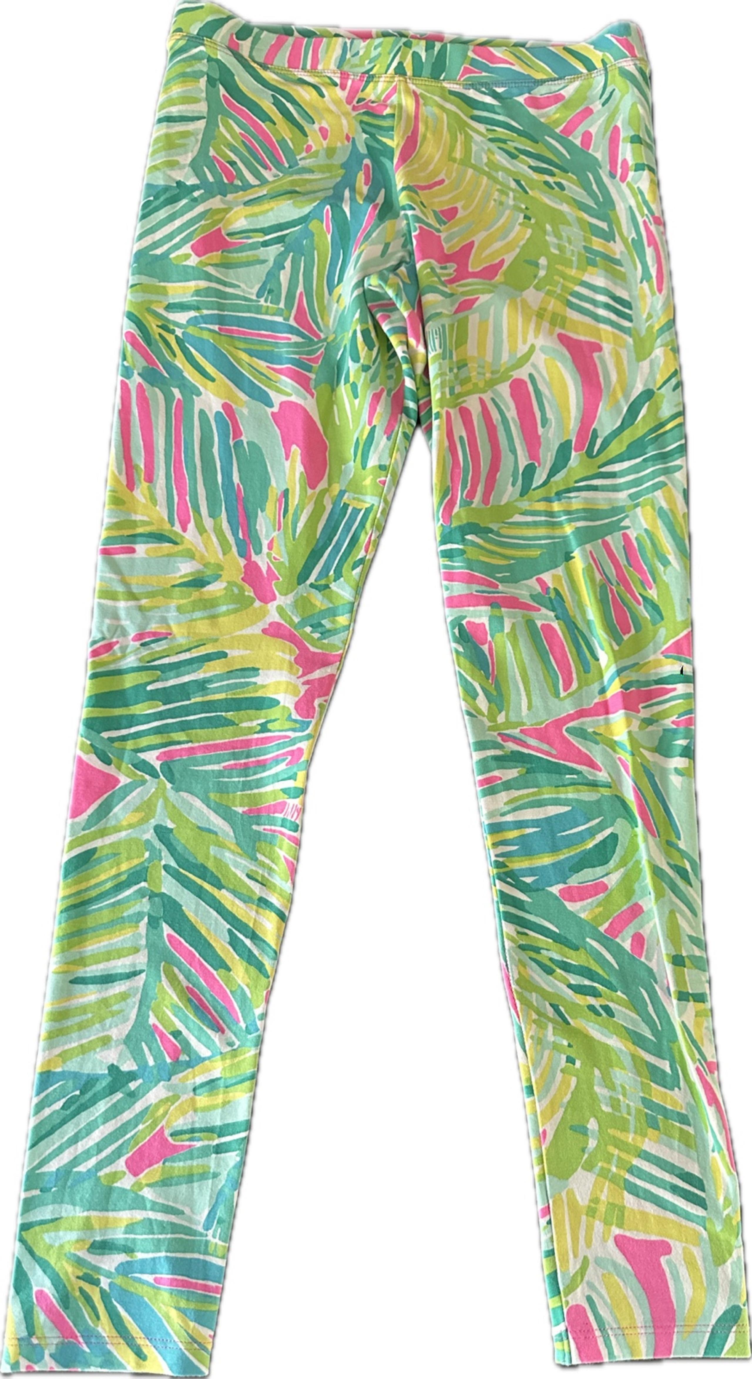 Lilly Pulitzer Girls Tropical leggings