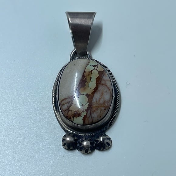 Ribbon Turquoise Pendant