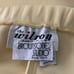 Vintage 70s High Waisted Pull On Pants S Yellow Stretch Buttons Elastic Waist