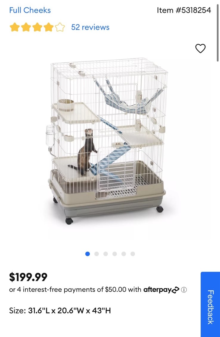 Full cheeks Cage