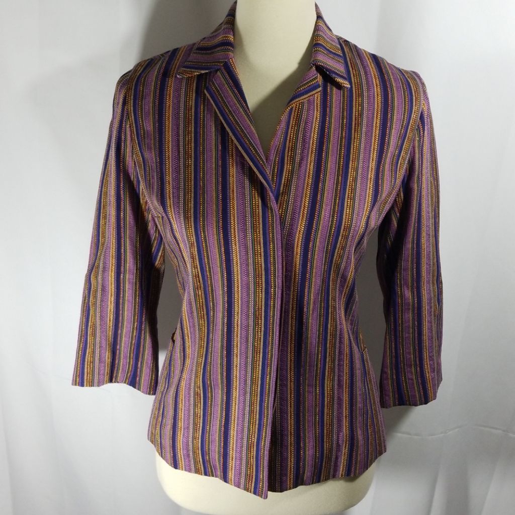 Shin Choi Stripe blazer sz 4