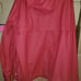 Hunter Men's Lightweight Waterproof Jacket Red Men's Size XXL NWT