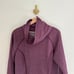 Stonewear Baha Cowl Neck Long Sleeve Pullover Top Purple L