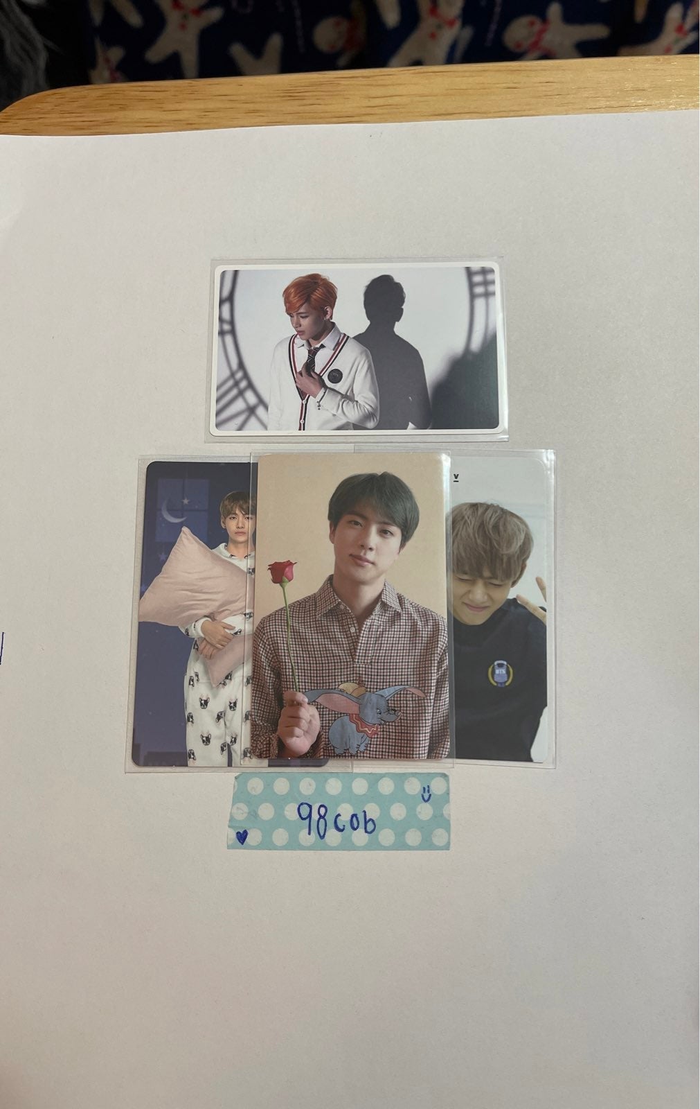 taehyung jin photocard