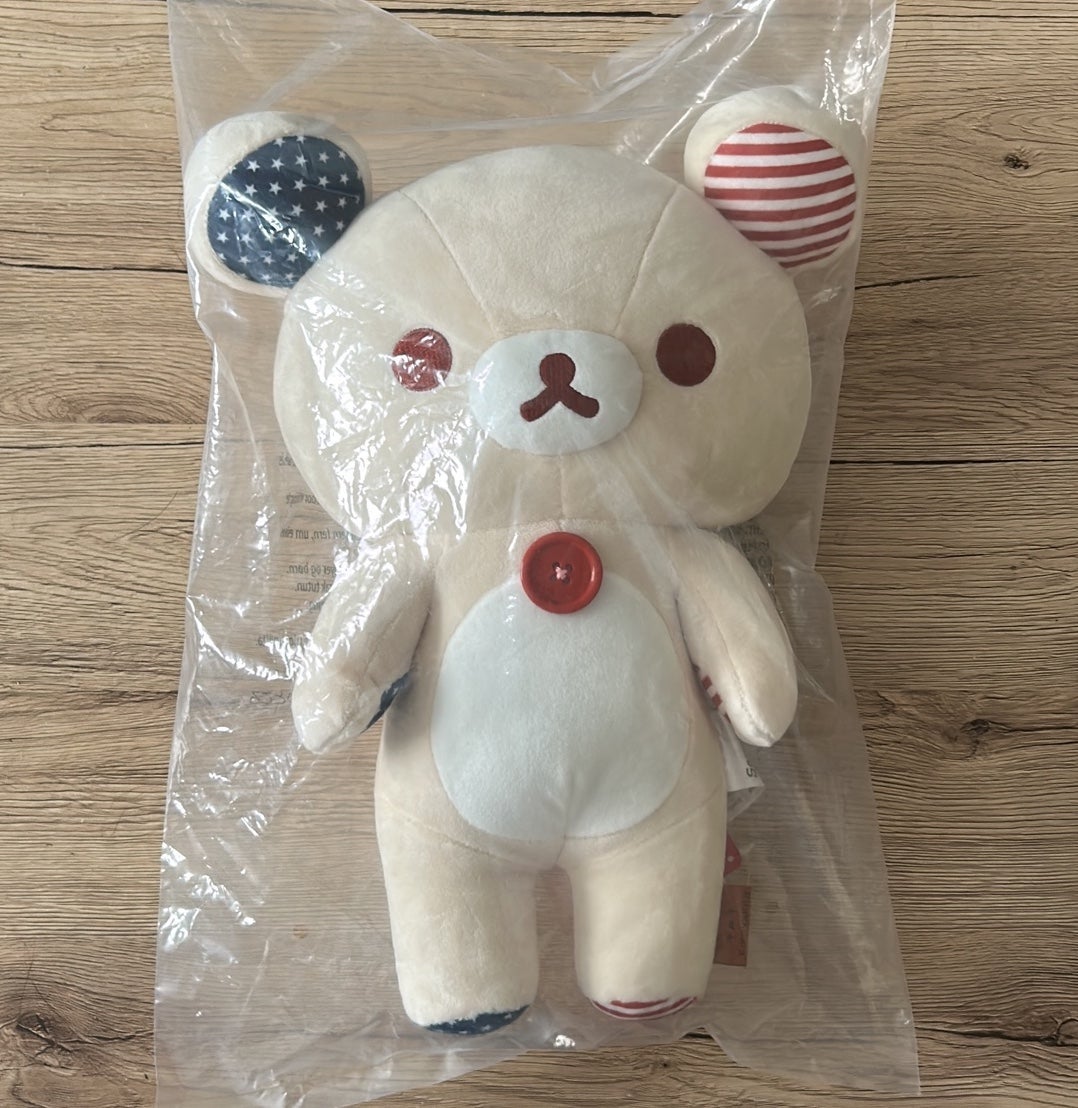 Korilakkuma NUMBERED PLUSH 64/100 SF Rilakkuma and Friends 20th. Anniversary USA