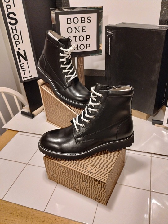 I.N.C. International Concepts Zippered Tie Up Boots