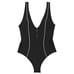 New VICTORIA'S SECRET SWIM Sexy Sport One-Piece Swimsuit Zip Up Black Large