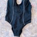 New VICTORIA'S SECRET SWIM Sexy Sport One-Piece Swimsuit Zip Up Black Large