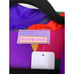 Vintage Beth Michaels Robe Womens Small Multicolor Color Blocking Satin