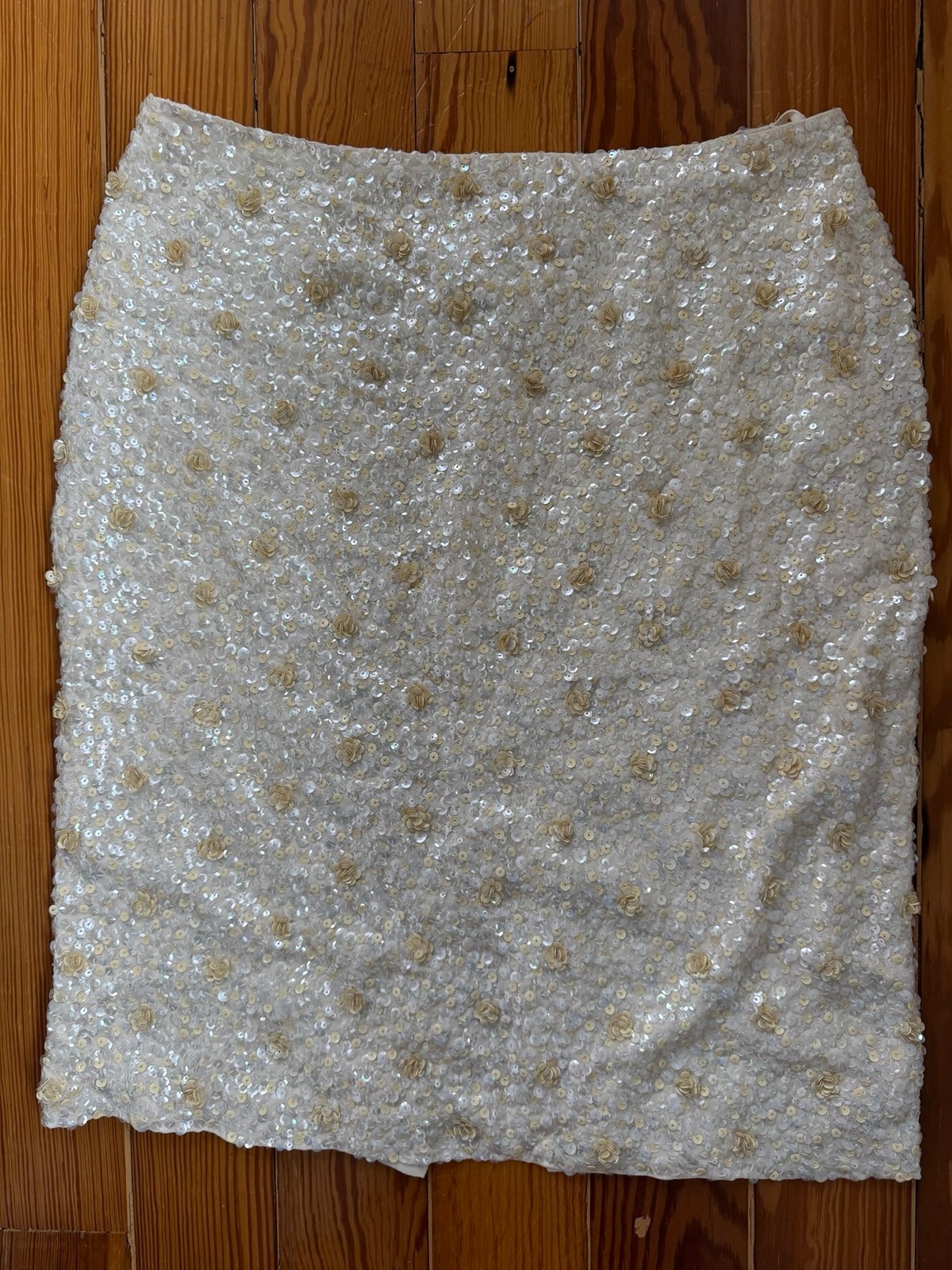 NWT J Crew Sequined Skirt