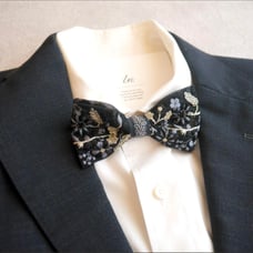 Wedding Indian Embroidery Bow Tie