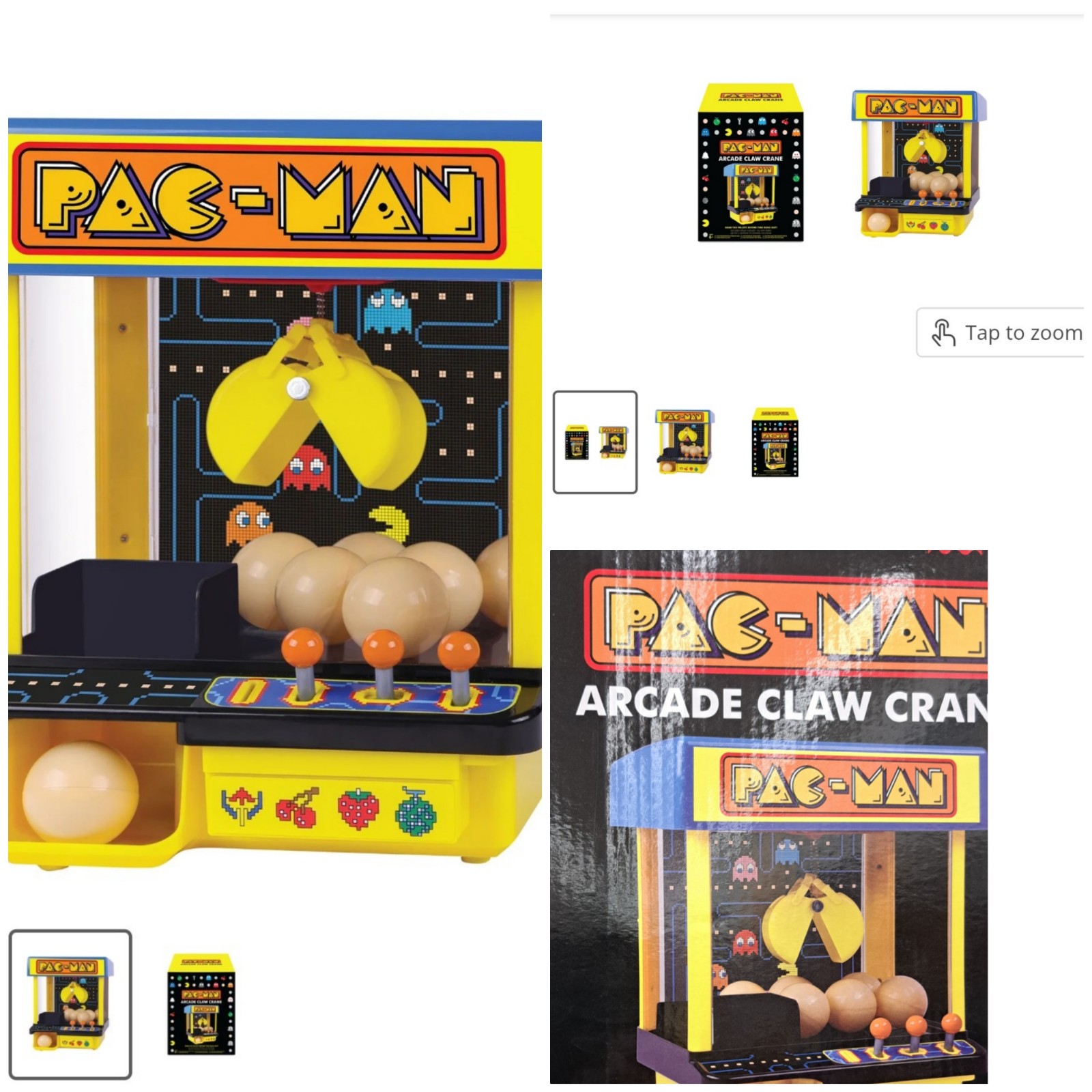 Ambassador Pac-Man Arcade Claw Crane