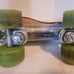 Vtg Rare Women's Roller Derby Skates Hyde Boots, Plates White Size 8