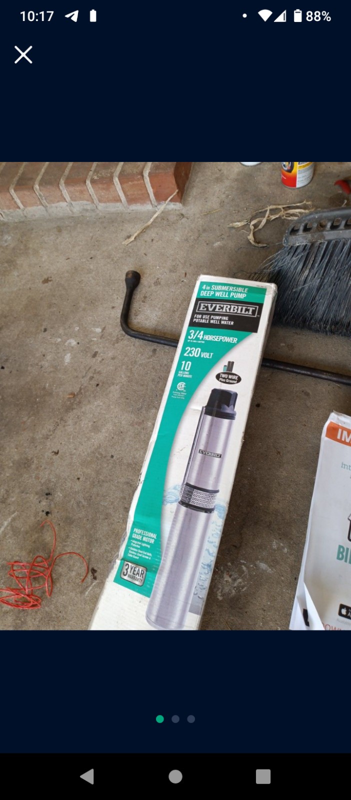 Submersible Well Pump