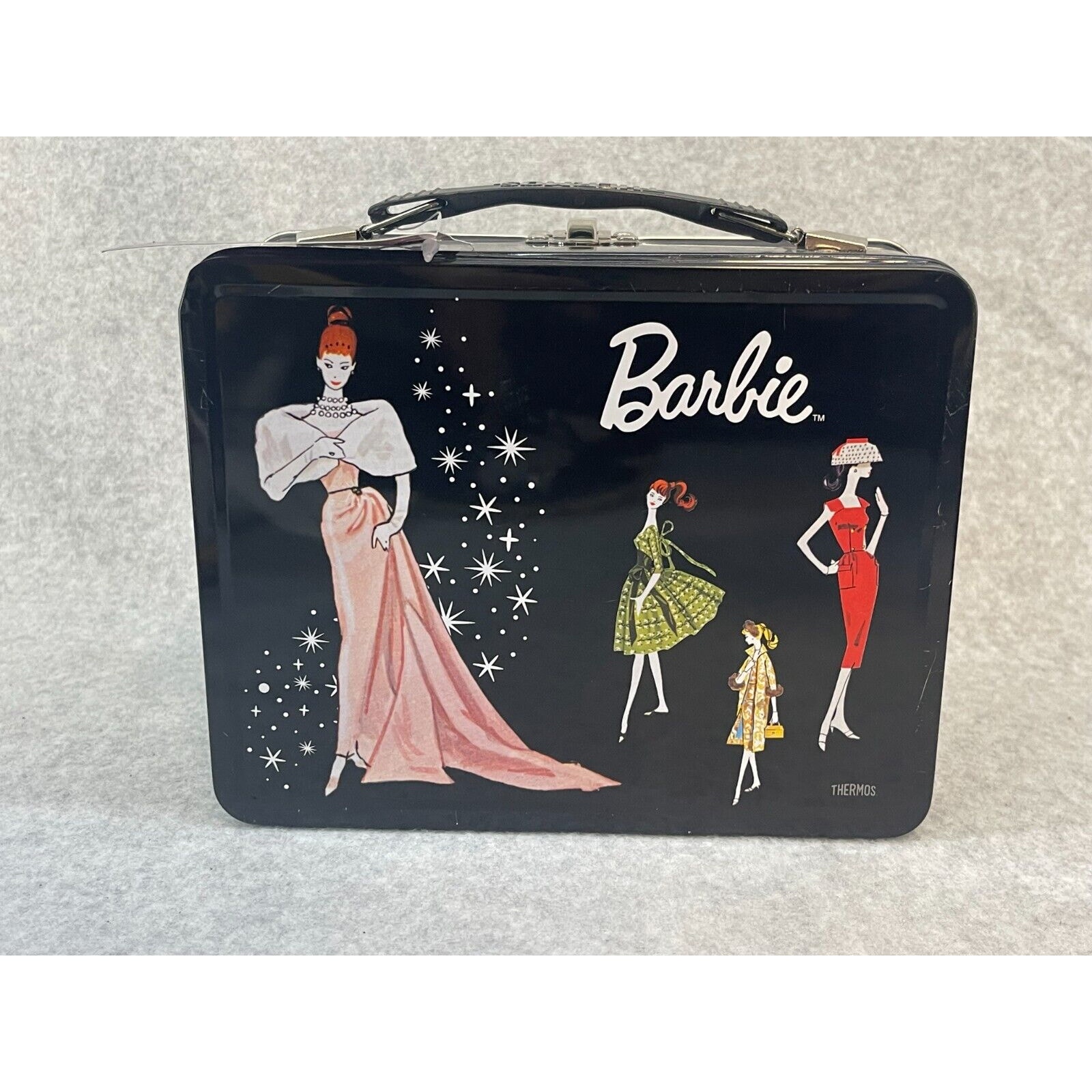 Barbie 100th Anniversary Lunch Box Thermos Special Edition 2004 RARE Box Only