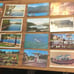 New York souvenir travel postcards vintage statue of liberty Niagara falls NY