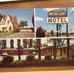 New York souvenir travel postcards vintage statue of liberty Niagara falls NY