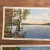 New York souvenir travel postcards vintage statue of liberty Niagara falls NY