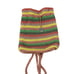 The Sak Colorful Dylan Large Crocheted Drawstring Backpack Bag