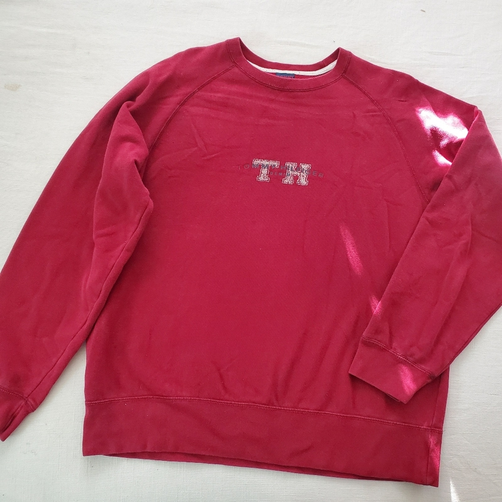 Vintage y2k Tommy Hilfiger crewneck medium mens