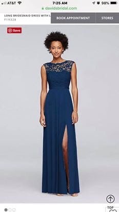 David ’s Bridal Bridesmaid Dress