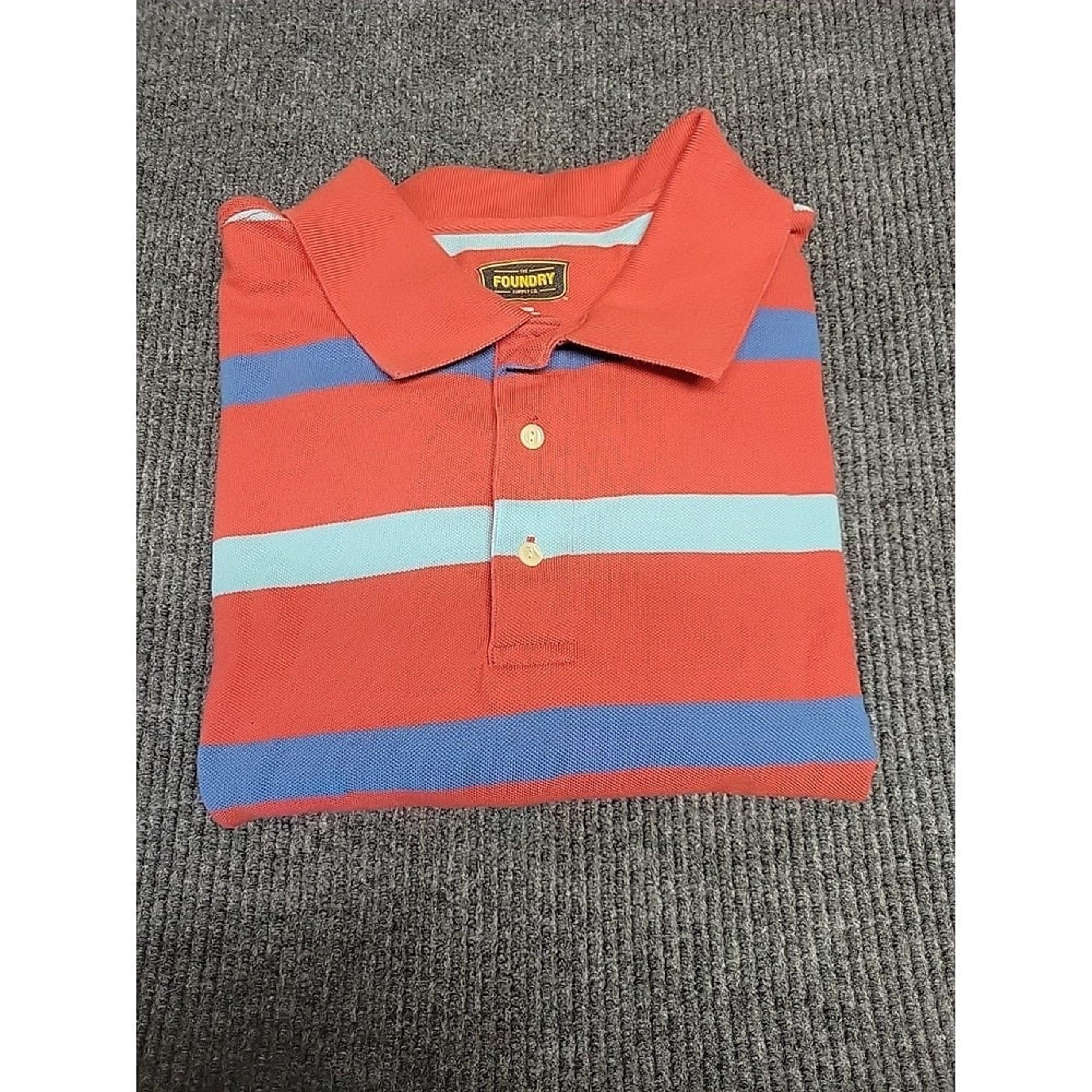 Mens 3xlt Short Sleeve Golf Polo Shirt Foundry