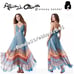 Alice + Olivia “Gloria” chain strap pleated maxi dress 2