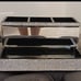 Bella Lux Rhinestone Mirrored Vanity Organizer & Black Diamond Soap Pump Bundle