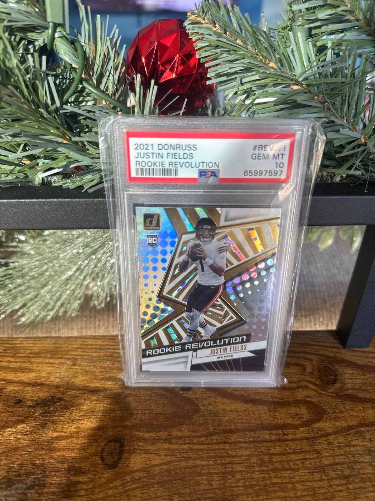 2021 Donruss Justin Fields Rookie Revolution PSA 10 #revjfi