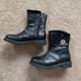Harley Davidson Black Leather Boots 8