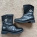 Harley Davidson Black Leather Boots 8