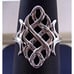 Size 7, Large Celtic Irish Endless Knot Ring