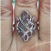 Size 7, Large Celtic Irish Endless Knot Ring