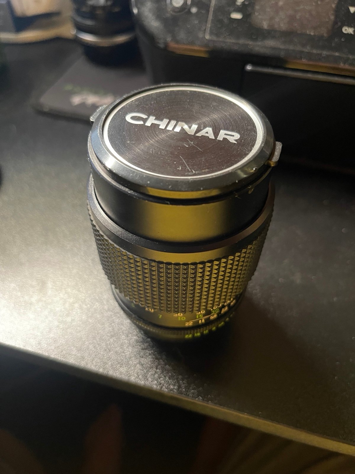 Camera lens chinar