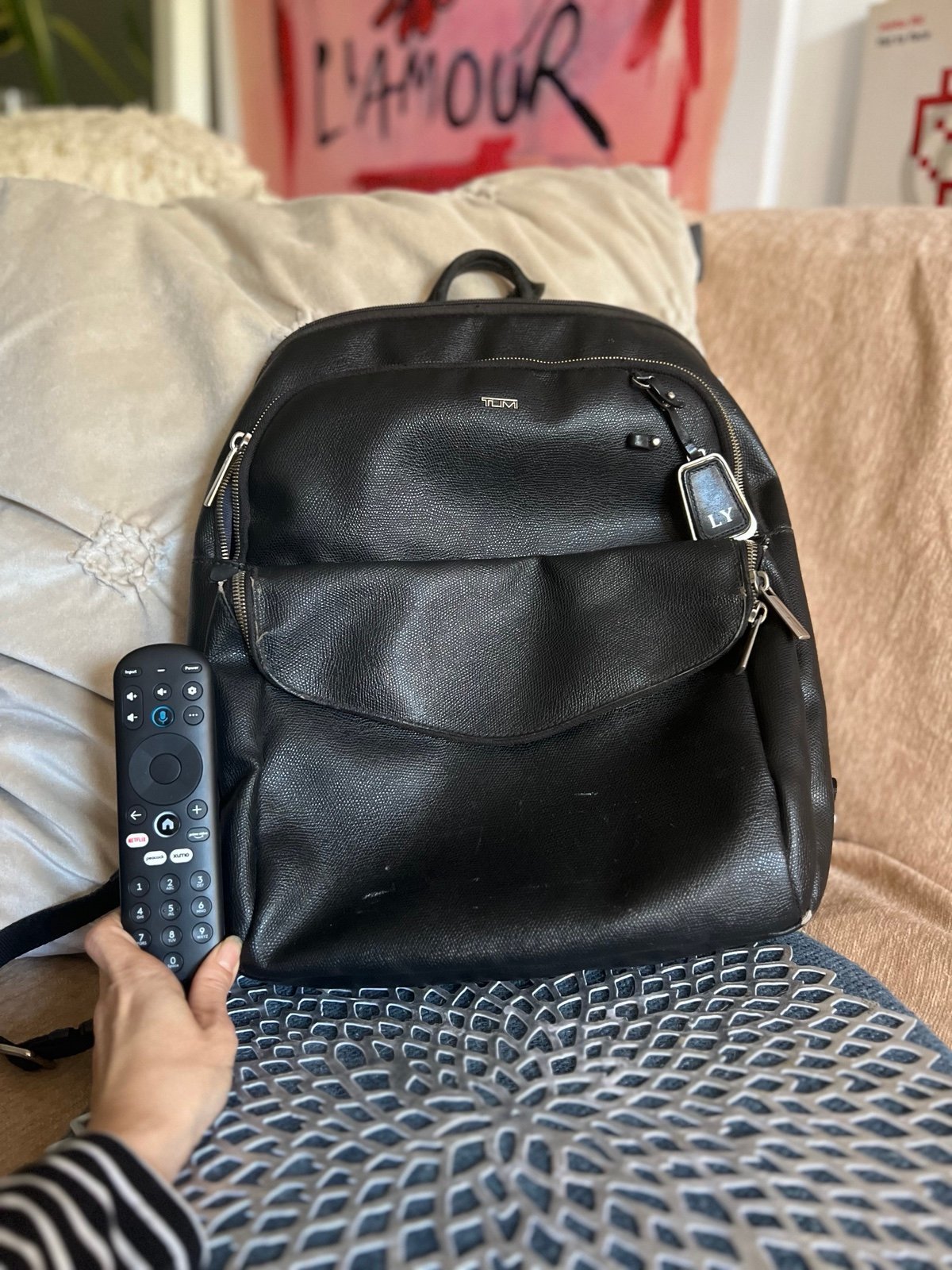 Tumi leather Backpack
