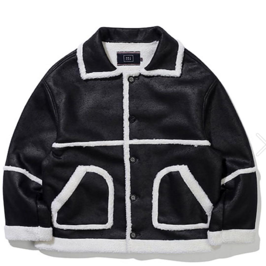 ☆送料・関税込☆ROMANTIC CROWN★MINIMAL MOUTON JACKET★ ROMANTIC CROWN】MINIMAL MOUTON JACKET