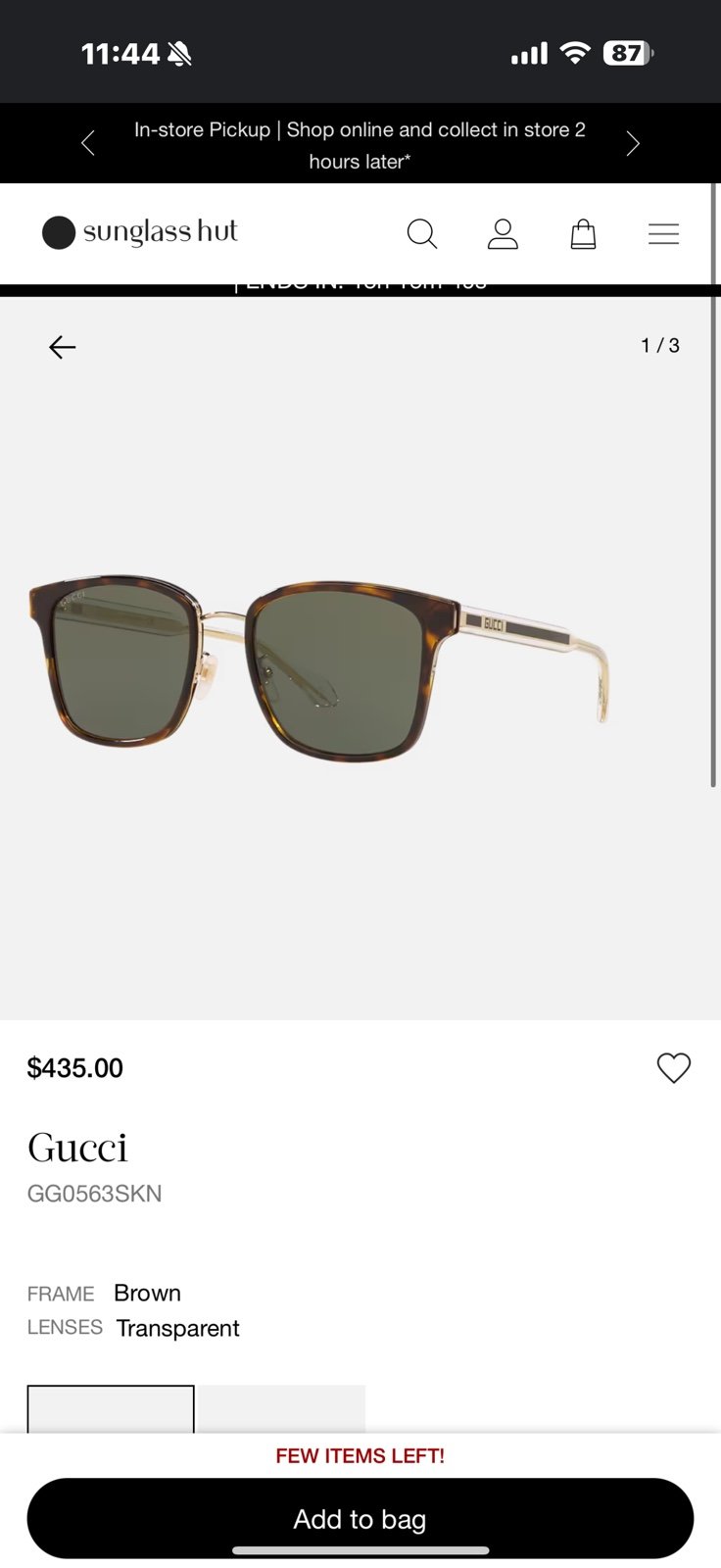 Gucci sunglasses