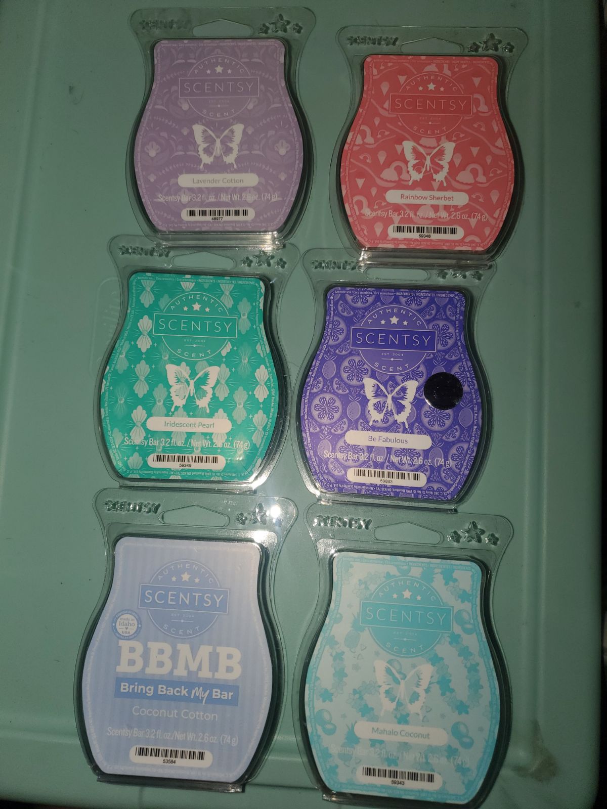 6 pack scentsy bars