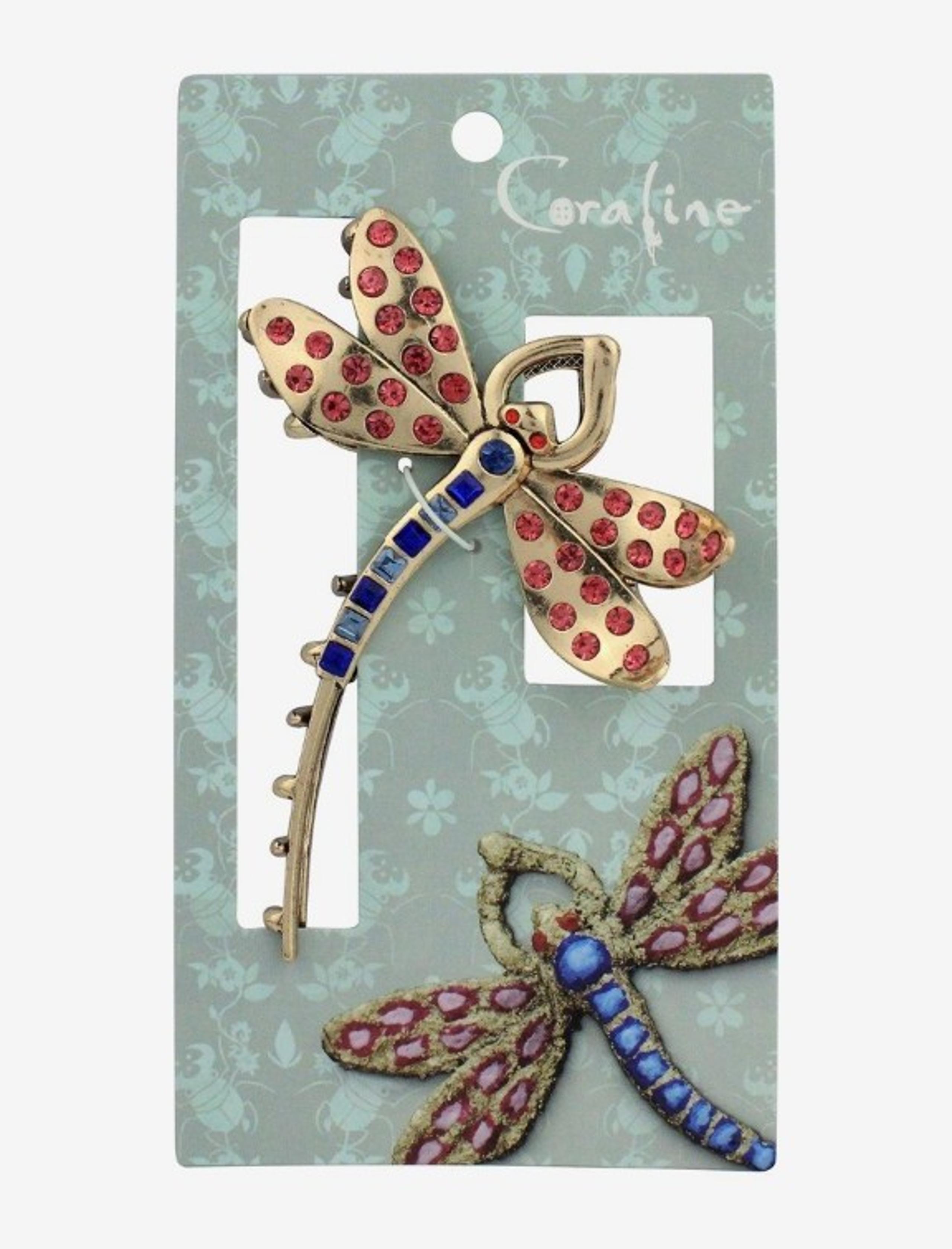 New Women's Coraline Dragonfly Claw Hair Clip